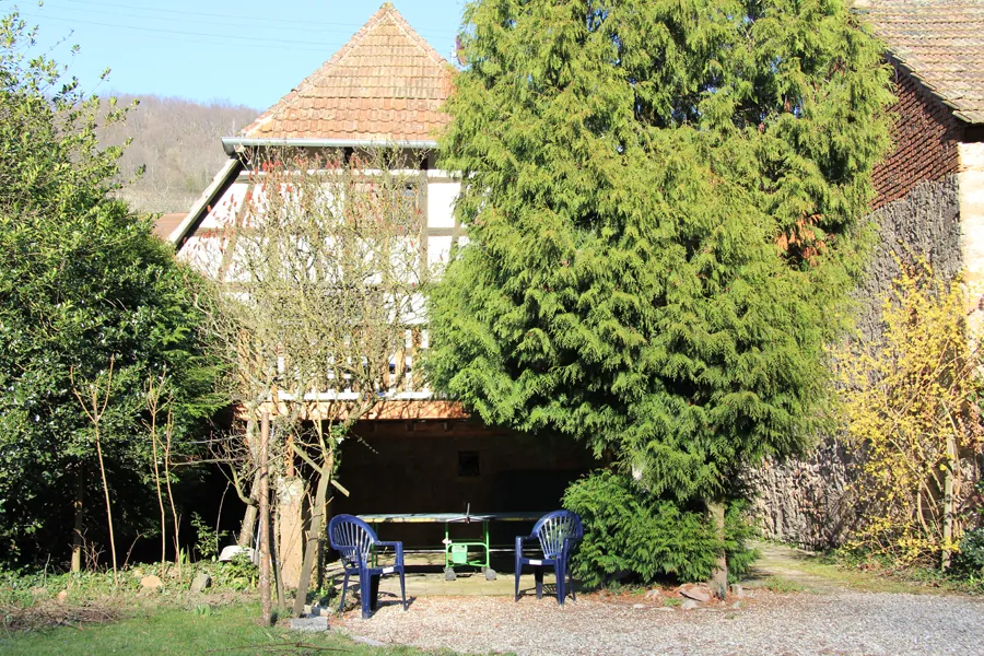 Der Garten des Ferienhauses